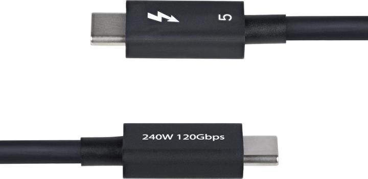 Immagine prodotto StarTech Cable Thunderbolt 5, 240W PD, 8K, 1m (1 m, USB 4.0)