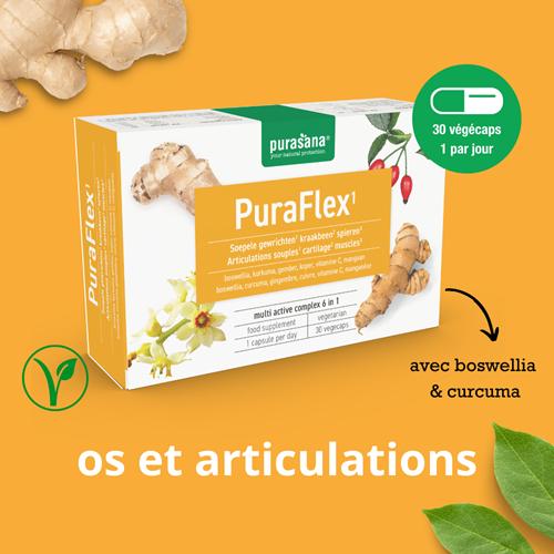 Image du produit Purasana PuraFLEX 6 en 1 Complexe vitaminique Végétarien (30 pièce(s), Capsules, 13.50 g)