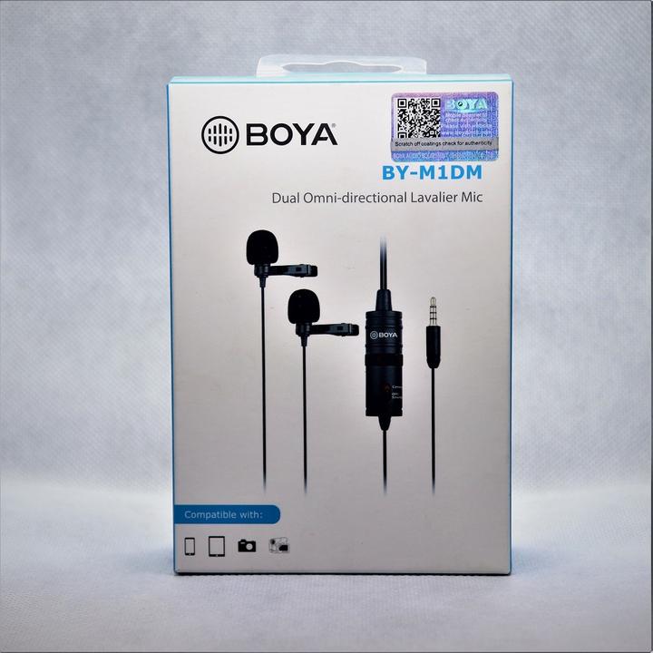 Image du produit Boya BY-M1DM Dual Lavalier