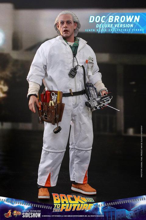 Produktbild Hot Toys Zurück in die Zukunft “Doc Brown – Deluxe Version” 1/6 Actionfigur