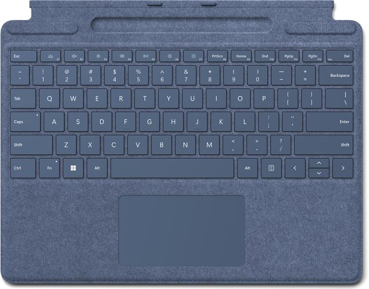 Actual product image Microsoft Surface Signature Keyboard Sapphire incl. Pen Switzerland/Lux (CH)