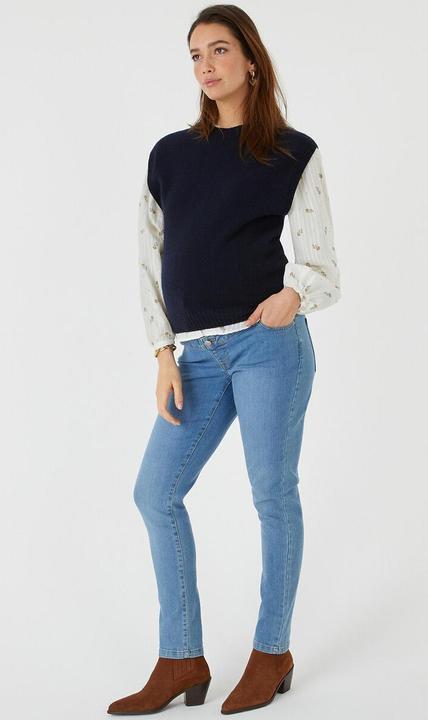 Actual product image La Redoute Collections Slim fit jeans for pregnancy (42)