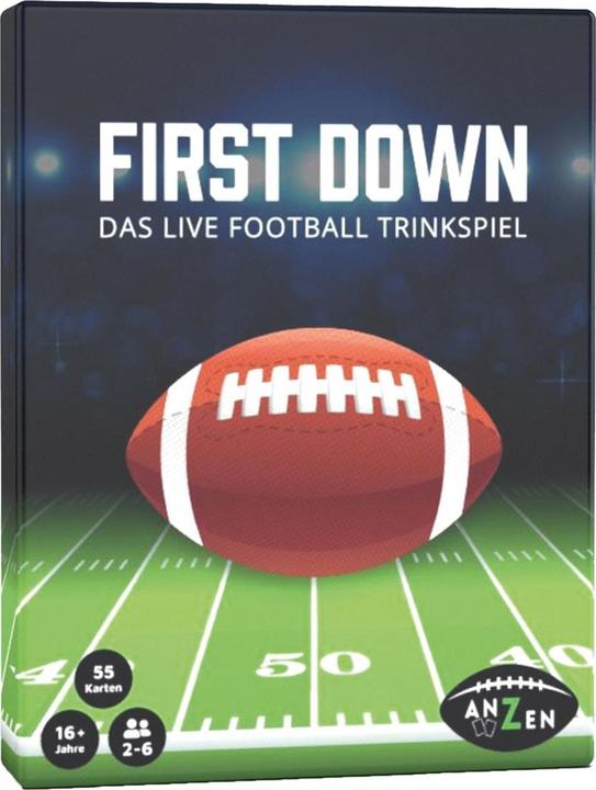 Anzen Spiele FIRST DOWN - Le jeu à boire Live Football (f)