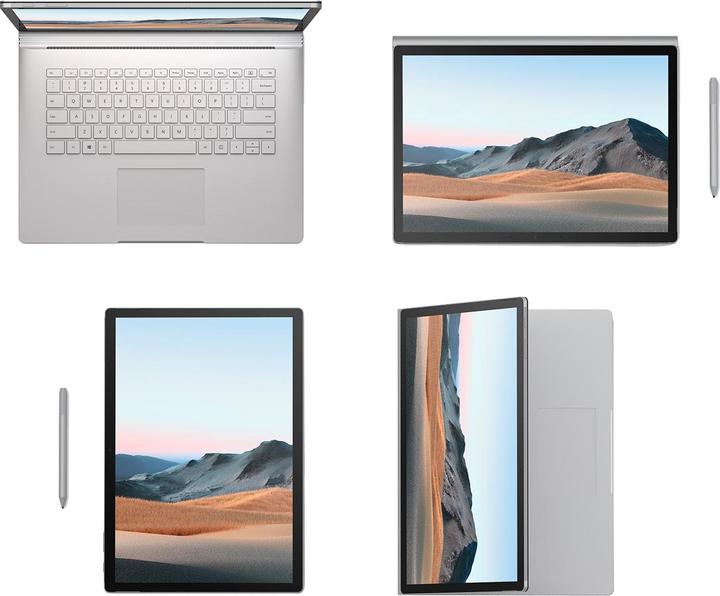 Produktbild Microsoft Surface Book 3 (15", Intel Core i7-1065G7, 32 GB, 512 GB, DE)