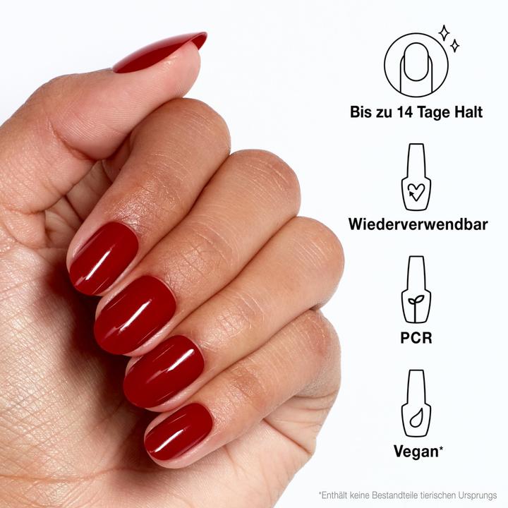 Produktbild OPI Xpress/On Nail Art (Kunstnägel, Rot)