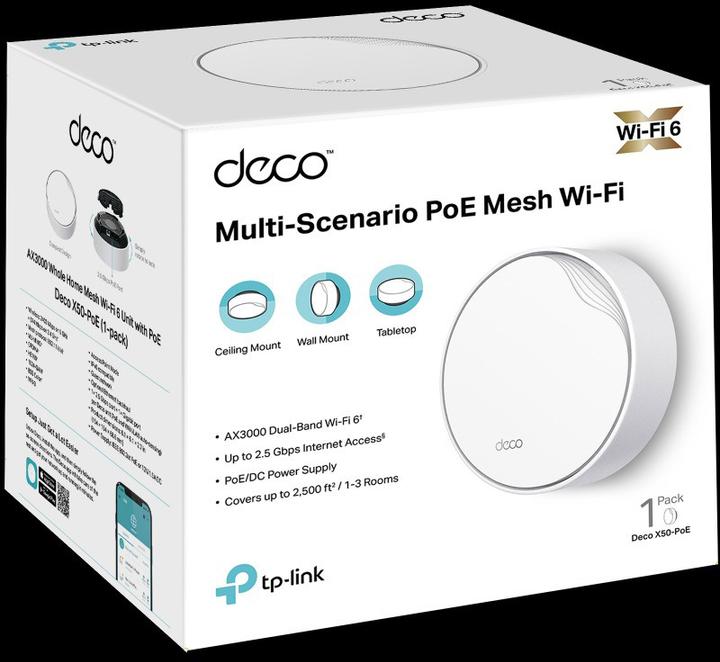 Produktbild TP-Link Deco X50-PoE (1-pack)