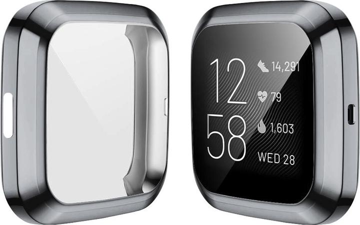Produktbild Cover-Discount Fitbit Versa 2 - Gummi Schutz Case grau