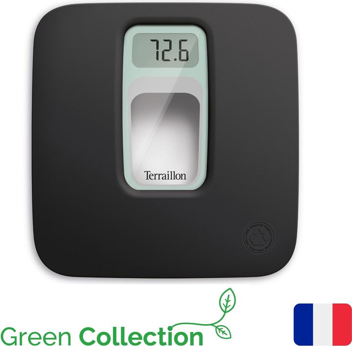 Terraillon Pèse-personne Frenchy Noir (160 kg)