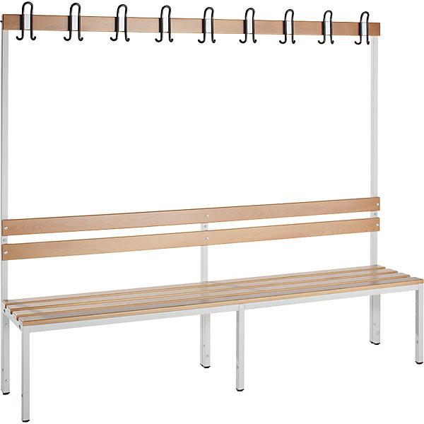 Produktbild eurokraft basic Garderobenbank (200 cm, 170 cm)