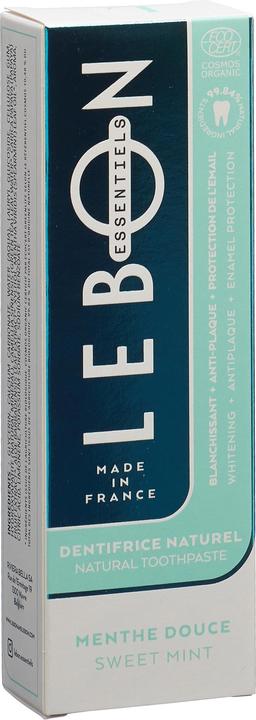 Image du produit Lebon Dentifrice Bio Menthe douce (80 ml)