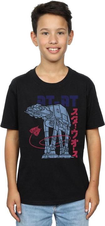 Immagine prodotto Star Wars Kanji AT-AT Maglietta Ragazzi (116)