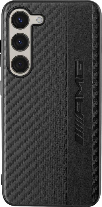 Produktbild Mercedes AMG AMHCS23MBLSCA S23+ S916 czarny/black hardcase Carbon Stripe&Embossed (Samsung Galaxy S23+)