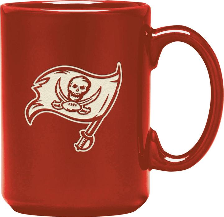 Actual product image NFL Tampa Bay Buccaneers Laser Logo Mug 475 ml (475 ml, 1 x)