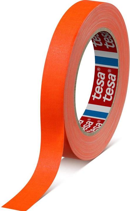 Produktbild tesa Gewebeband Neon-Orange 25m:19mm (19 mm)