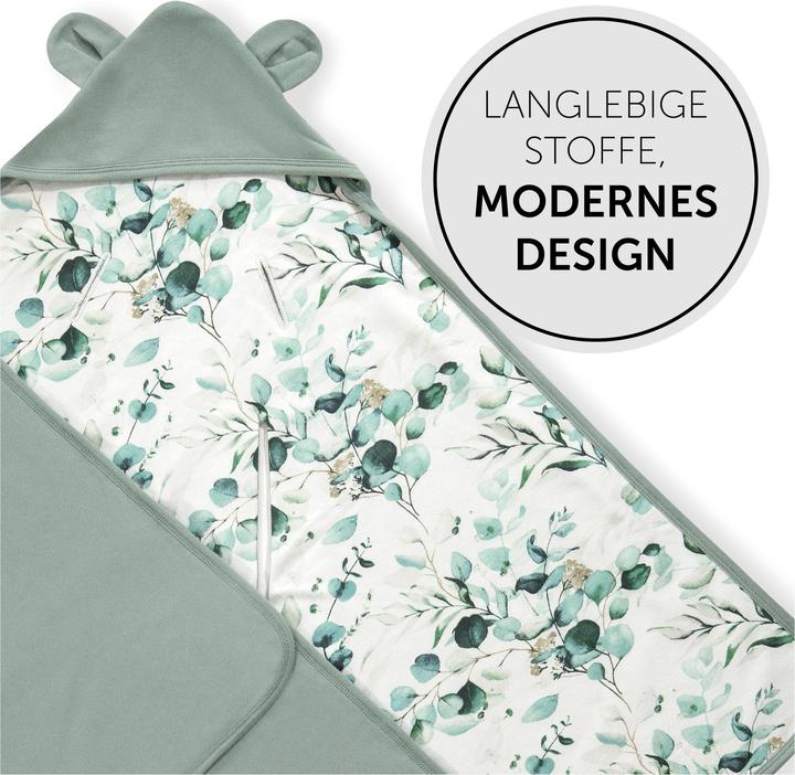 Produktbild Hauck Snuggle N Dream Leaves Mint (80 x 80 cm)