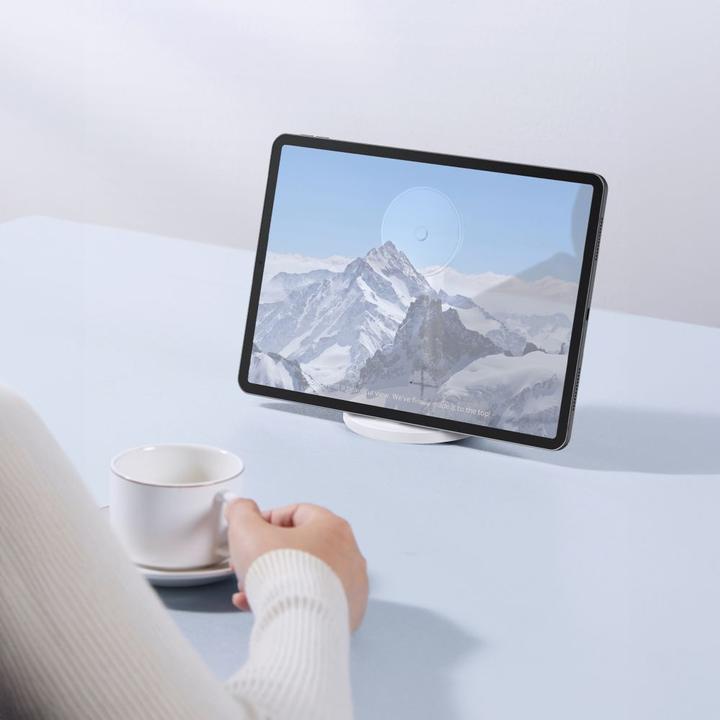 Immagine prodotto Baseus Supporto magnetico per telefono da tavolo MagPro (bianco)