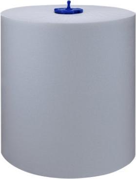 Actual product image Tork Standard Paper Wiping Cloths Blue W6 Paper Roll 250m - Pack of 6 (6 x)