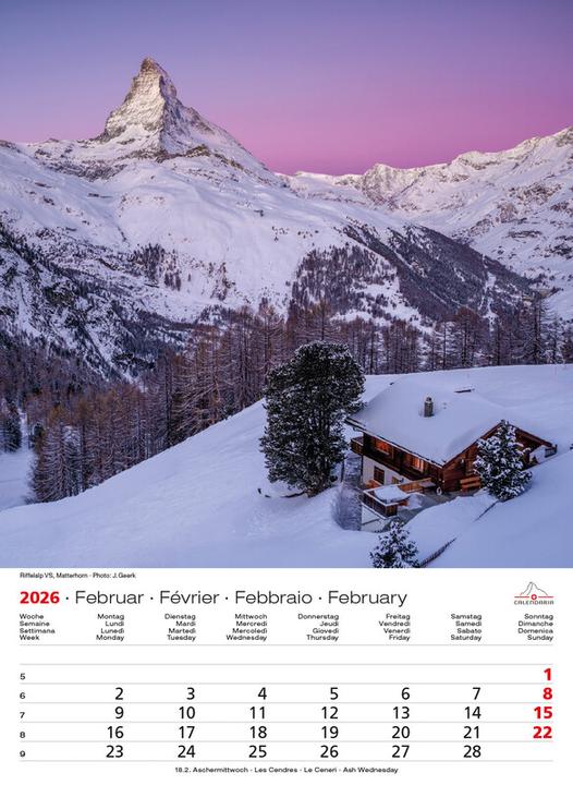 Immagine prodotto Swiss Souvenier 2026 (Copertina rigida)