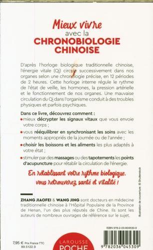 Immagine prodotto Larousse pratique Vivere meglio con la cronobiologia cinese (Wang Jing, Zhang Jiaofei, Francese)