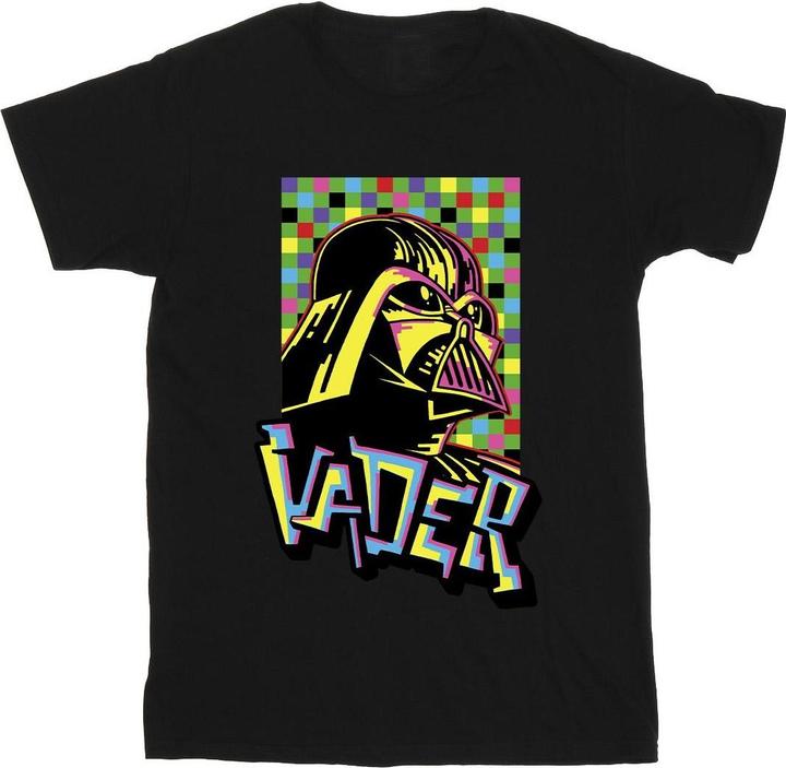 Immagine prodotto Star Wars Vader Graffiti Pop Art Maglietta Ragazze (128)
