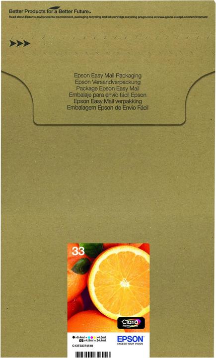 Ink/33 Oranges 4.5ml CMYPk 6.4ml BK (BK)