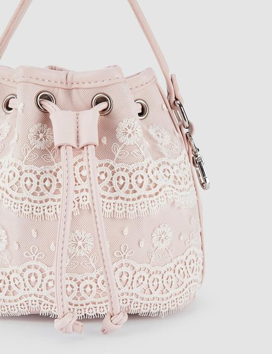 Image du produit Abel & Lula Sac à bandoulière Dentelle Rose Blanc