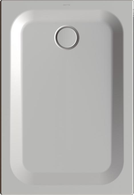 Actual product image Bette Ultra rectangular shower tray 1100x750x35mm, 8727