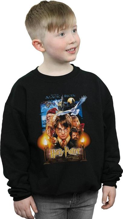 Produktbild The Sorcerer's Stone Poster Sweatshirt Jungen (128)