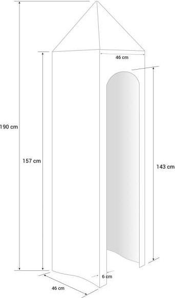 Image du produit Homestyle4u Lit mezzanine avec toboggan et tour (90 x 200 cm)