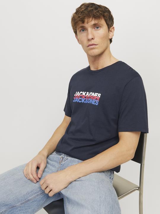 Immagine prodotto Jack & Jones Maglietta con logo a girocollo (L)