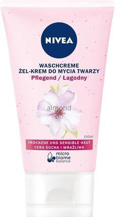 NIVEA Gel-Crema per il lavaggio del viso per pelli secche e sensibili 150ml (Gel, 150 ml)