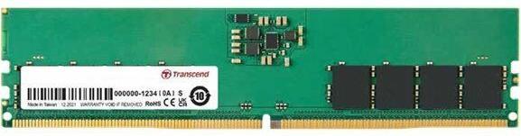 Immagine prodotto Transcend DDR5 16GB PC 6400 CL52 JM6400ALE-16G, CUDIMM (1 x 16GB, 6400 MHz, RAM DDR5, DIMM)