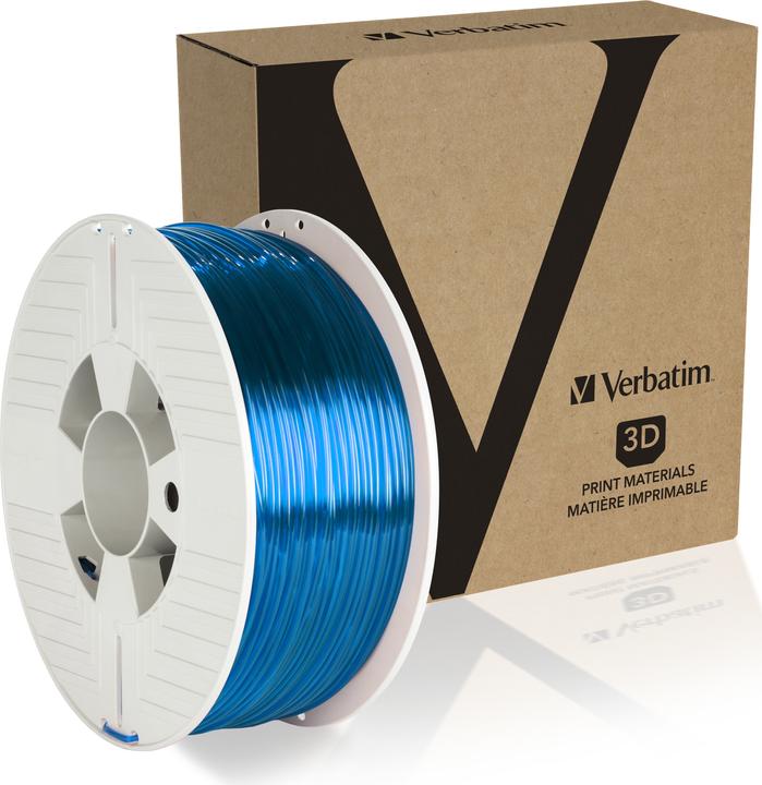 Immagine prodotto Verbatim Clear blue - 1 kg - Filamento PTEG (3D) (PETG, 2.85 mm, 1000 g, Blu)