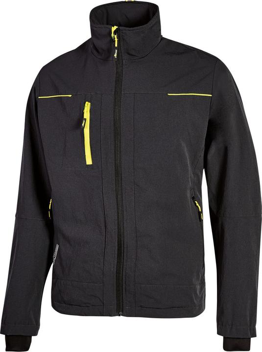 Produktbild U-Power Softshelljacke Pluton schwarz carbon 5XL (5XL)