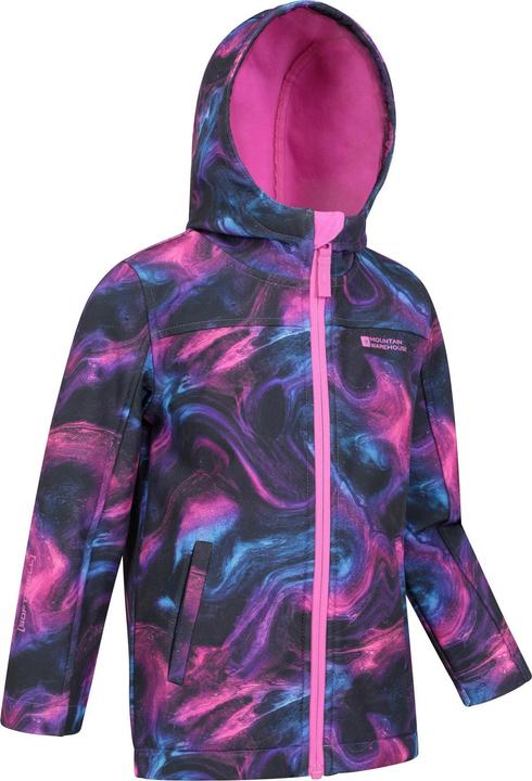 Immagine prodotto Mountain Warehouse Exodus II Giacca Soft Shell Effetto Marmo Bambini (104)