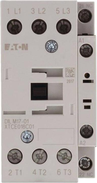 Actual product image Eaton DILM contactor,7,5kW,24V,3 pole,3 break contacts