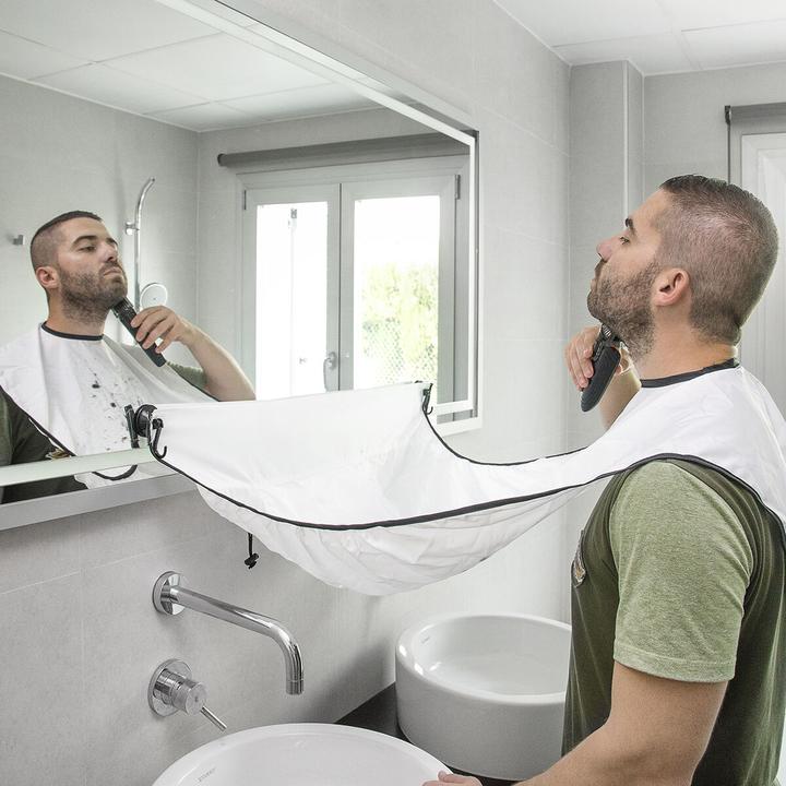 Image du produit InnovaGoods Chiffon à barbe avec ventouses Bibdy