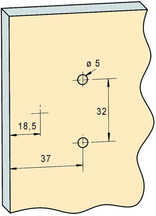 Actual product image Prämeta SERIES 3000 single-axis thin doorstop belts flat belt, door support 13