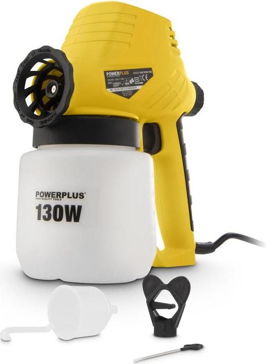 Immagine prodotto Powerplus Pistola a spruzzo per vernici 130W 800ml