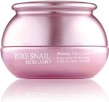 Actual product image Bergamo Pure Snail Wrinkle Care Cream Anti-Wrinkle Face Cream Made Of Ecstraktem From Snail Mucus (50 ml, 24h cream)
