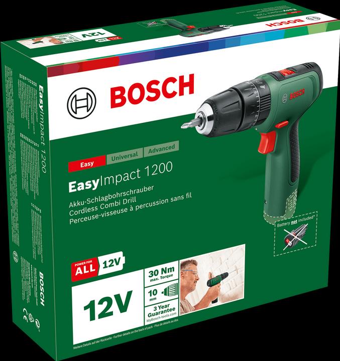 Immagine prodotto Bosch Home & Garden EasyImpact 1200 (Batteria ricaricabile)