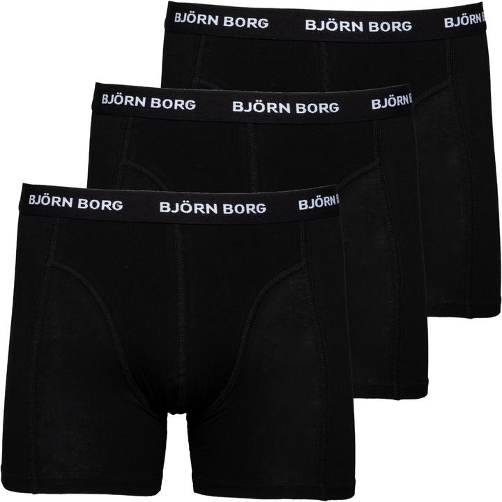 Produktbild Björn Borg Boxershorts Casual Stretch (S, 3er Pack)