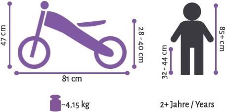 Actual product image Bikestar 2-in-1 (10")