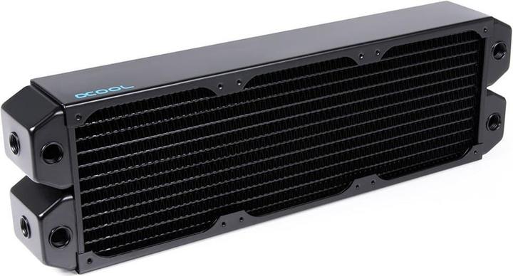 Actual product image Alphacool NexXxoS UT60 Full Copper Dual-Flow 360mm Radiator (120 mm)