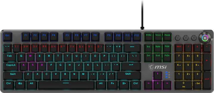 Immagine prodotto MSI FORGE GK310 | Tastiera da gioco | Cablata | US | Interruttori rossi (Ing. Int., Cablato)