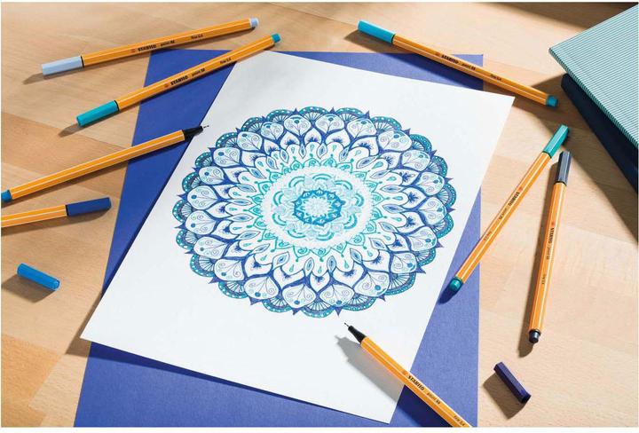 Image du produit STABILO Stylo fibre point 88 (Gris-violet, 1 x)