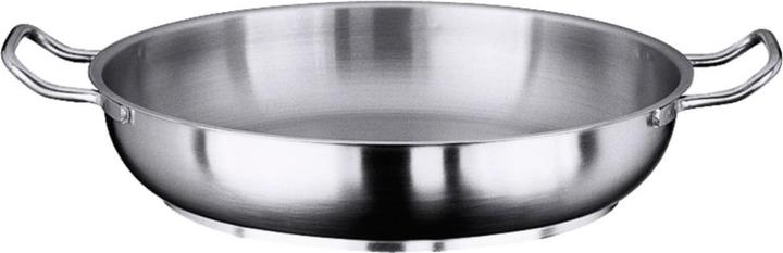 Contacto Serie Padella / Padella per paella con due manici laterali, diametro base, diametro interno (80 cm, Padella per friggere, Acciaio inossidabile)