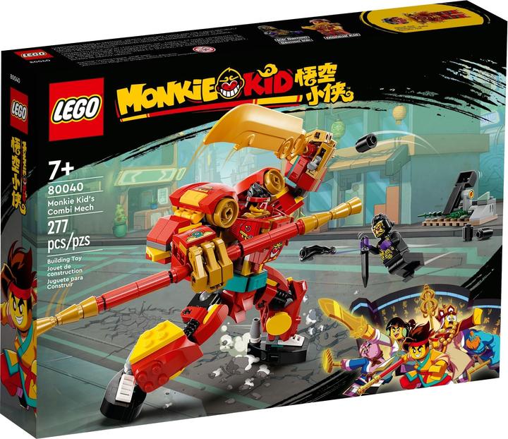 Immagine prodotto LEGO Monkie Kid Combi Mech (80040, LEGO Monkie Kid)