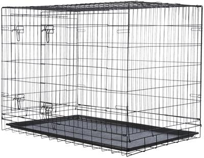 Trixie Home Kennel Zwart (Dog, Foldable)