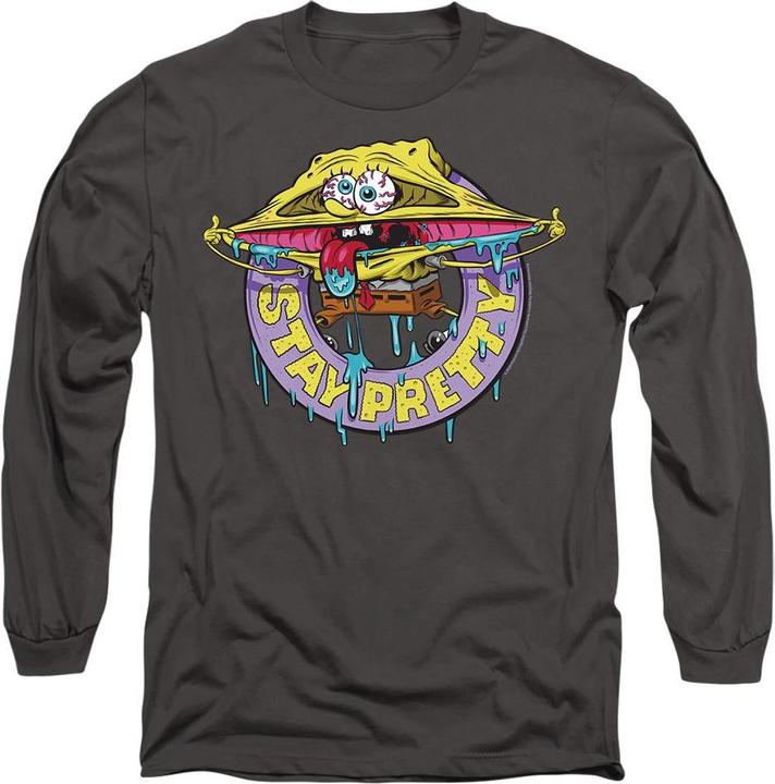 Image du produit Spongebob Squarepants - T-shirt STAY PRETTY - Adulte (L)